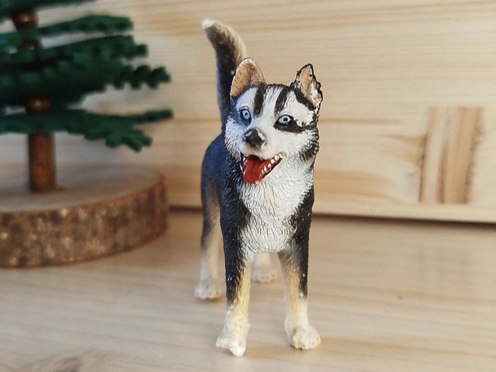 Schleich chien husky Figurine Animal domestique