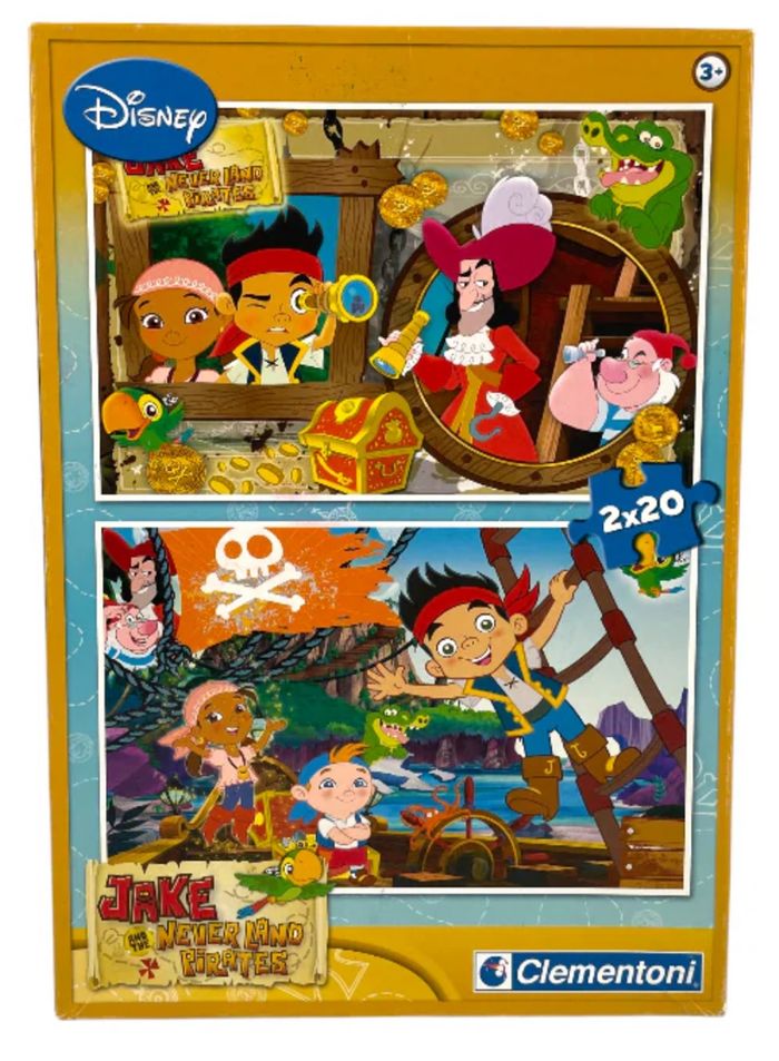 Puzzles Nathan fond de mer et Clementoni  de Disney Pirates et Princesses Très bon état - photo numéro 3