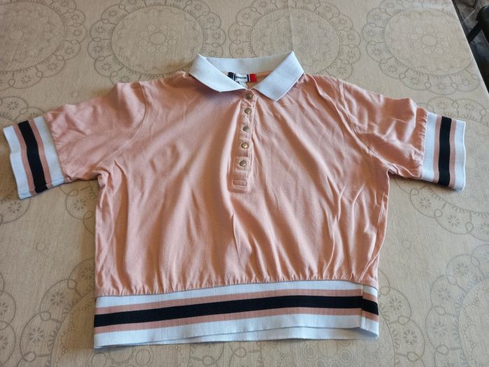 Tee shirt Polo manches courtes femme