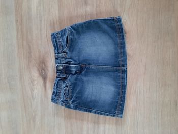 Jupe courte en jean bleue TAO 5 ans