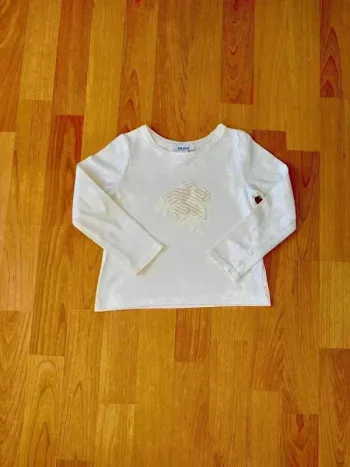 T-shirt à manches longues Okaïdi, taille 3 ans