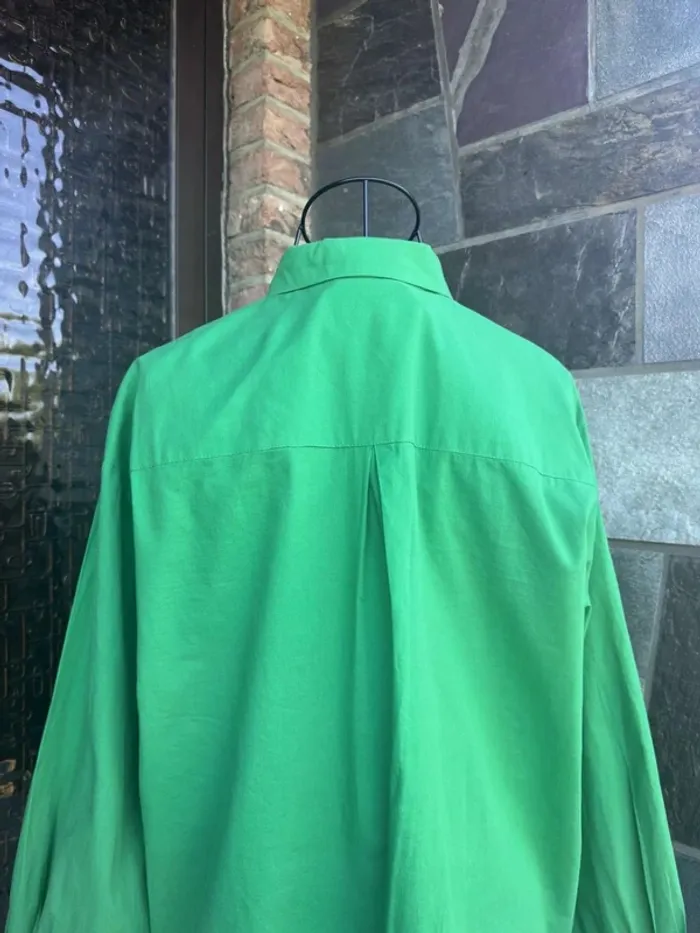 Chemise verte Musy Muse Taille L / 40 - photo numéro 13