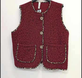 Veste sans manches femmes taille 38 taille 40 top femme gilet sans manches