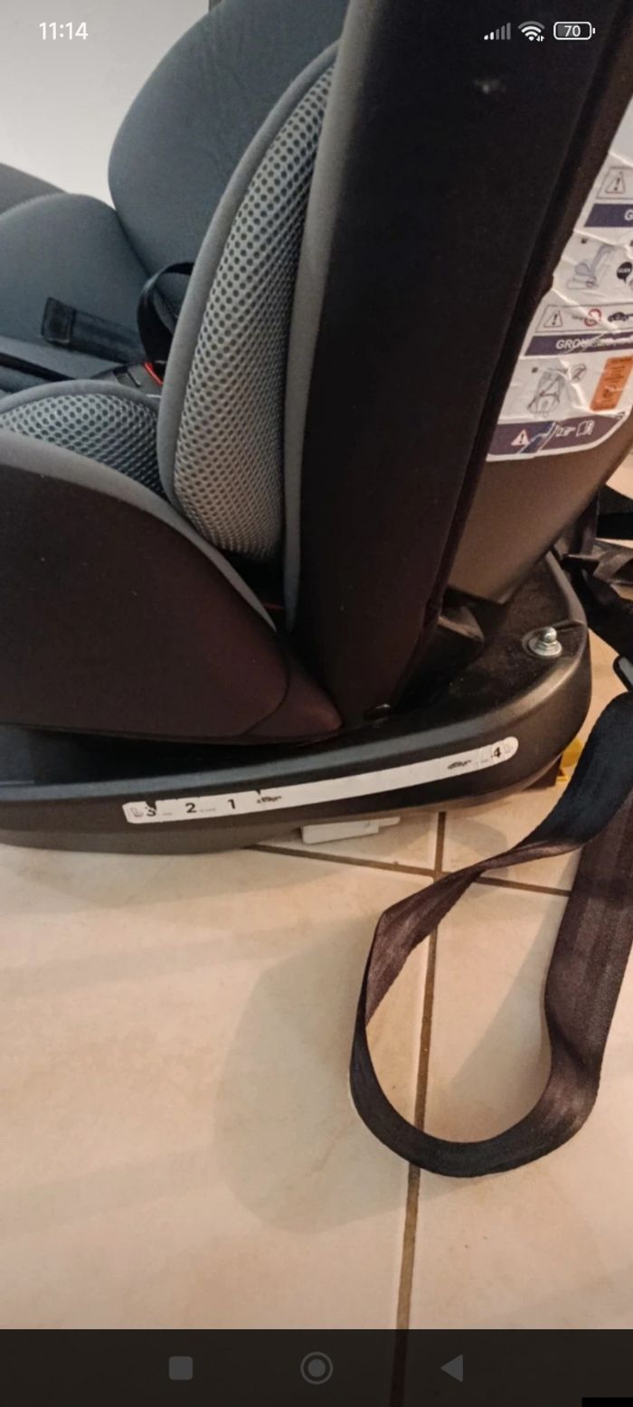 Siege auto lionelo bastiann 360 - photo numéro 6