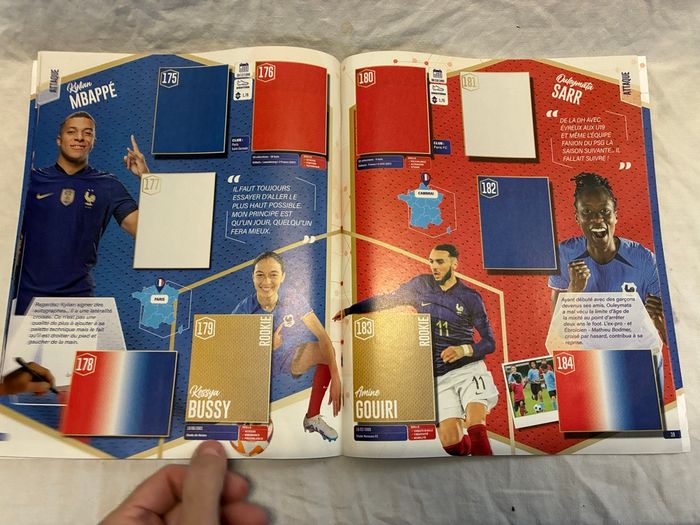 Kit Panini Stickers Foot équipe de france - photo numéro 9