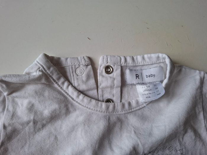 Lot de 2 T-shirt La redoute Baby taille 9 mois - photo numéro 4