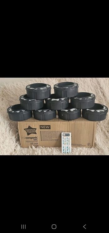 Lot de 9 recharges originales Sangenic Tommee Tippee neufs
