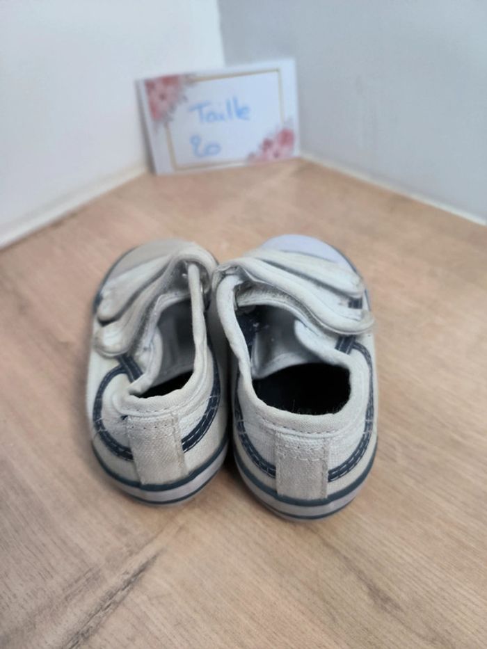 Basket blanc bleu T20 - photo numéro 2