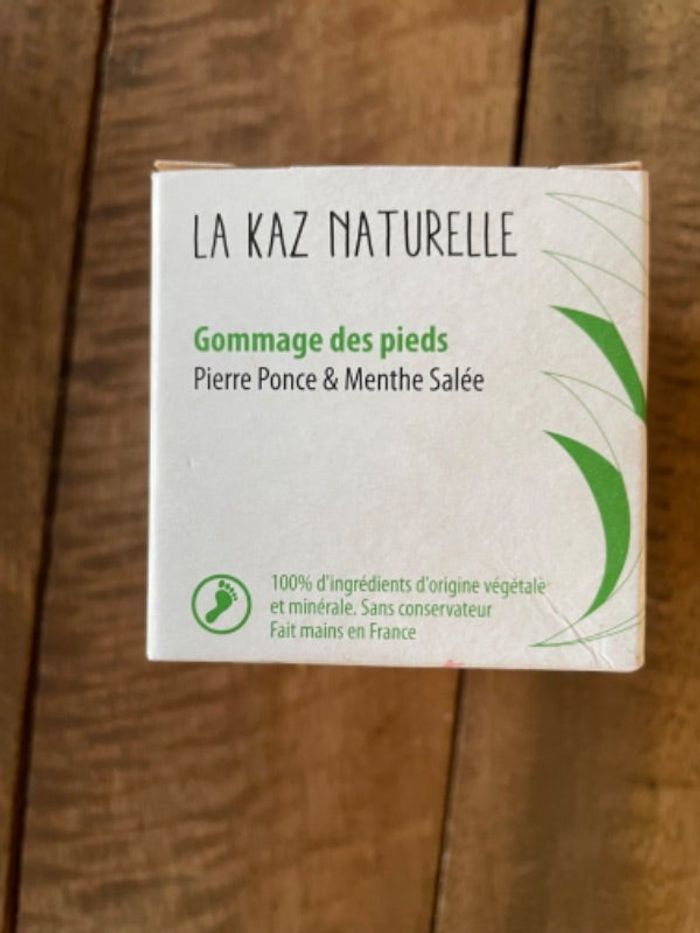 La kaz naturelle - gommage des pieds