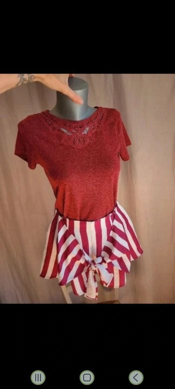 Beau short avec nouage 38
