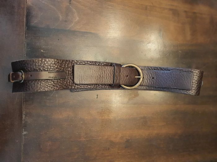 Ceinture en cuir Marron WE 95cm - photo numéro 10