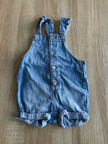 Combi short jean