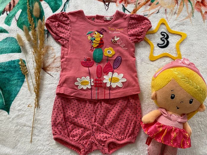 Ensemble bébé fille 3 mois