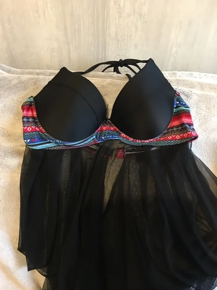 Haut maillot de bain voile