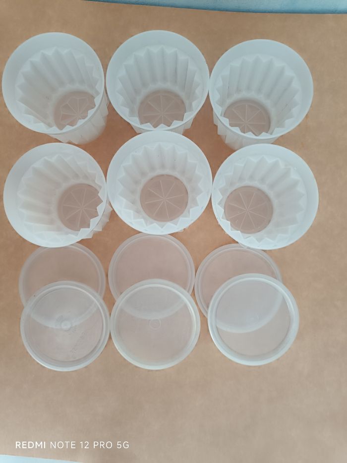 Moules individuels x6 Tupperware(démoulage facile) - photo numéro 6