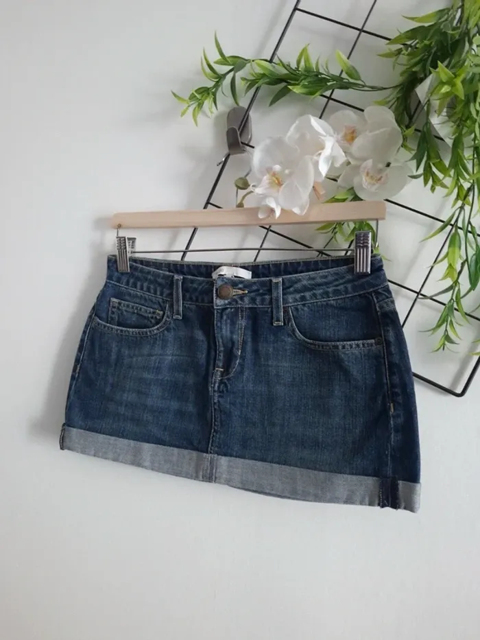 Jupe en jean's Maje / Taille 36 - photo numéro 2