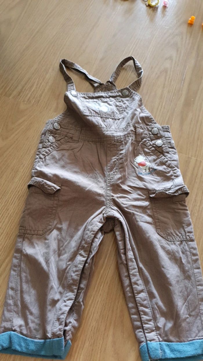salopette mi saison Disney 18 mois