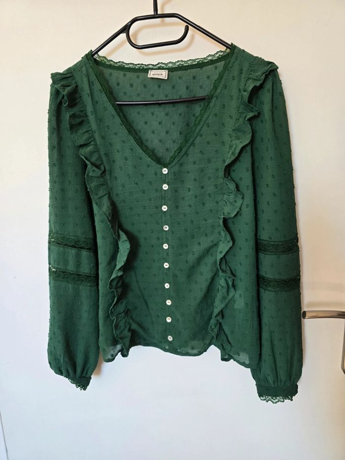 Blouse Verte