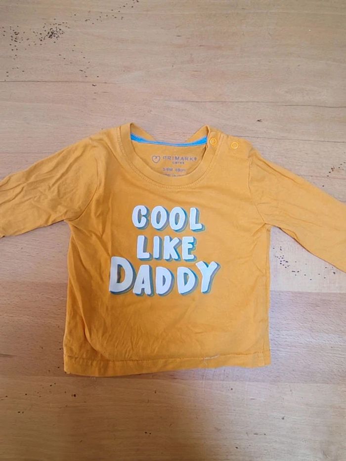 T-shirt manches longues 6 mois