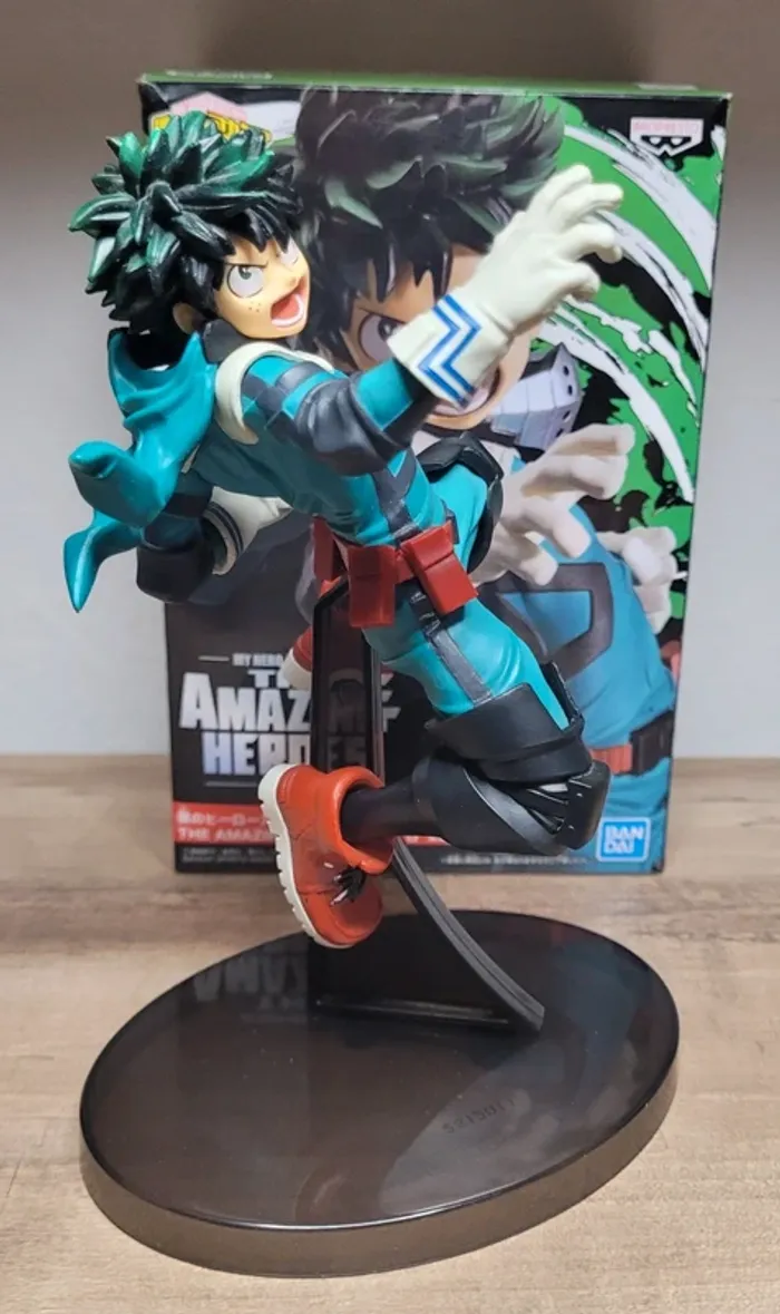 Figurine Deku Izuku Midoriya The Amazing Heroes Vol.10 Banpresto - photo numéro 12