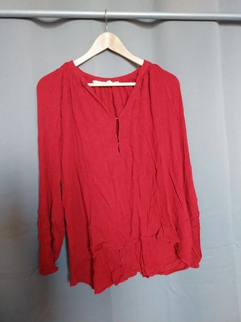 Blouse rouge