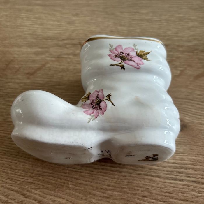 Petite botte décorative en porcelaine de Bruxelles - photo numéro 3