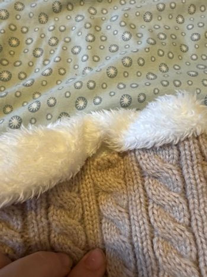 Ensemble bonnet, cache cou et gants fille – TU - photo numéro 2