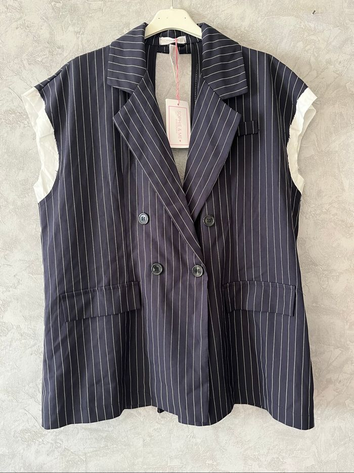 Blazer sans manches