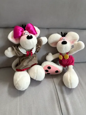 Peluche Diddl et diddlina