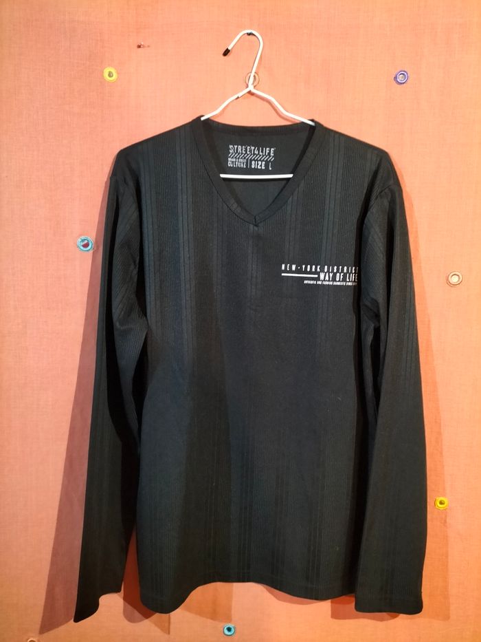 T-shirt manches longues taille L
