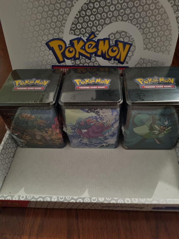 3 tin cube Pokemon 2025 - photo numéro 2