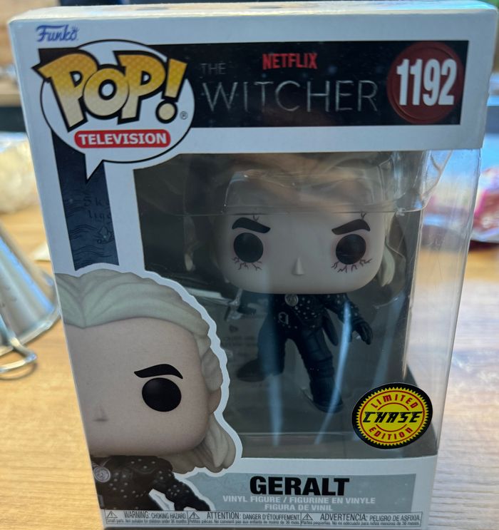 Pop funko chase witcher geralt 1192