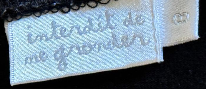 Tee shirt taille 8 ans Interdit de me gronder très bon état - photo numéro 12