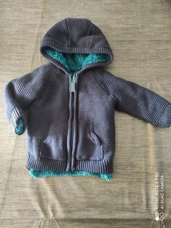 Veste réversible Vertbaudet 6 mois