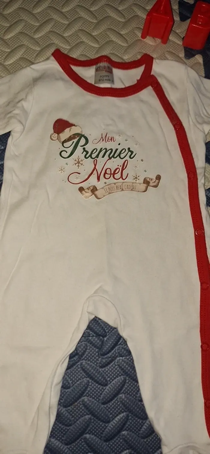 Grenouillere mon premier Noël - photo numéro 2