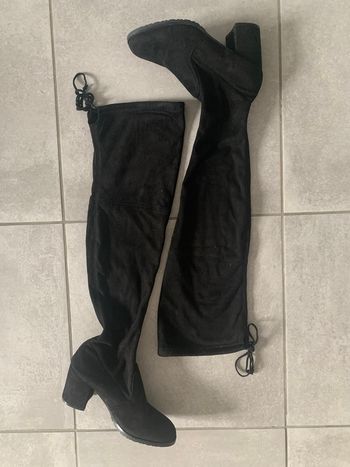 Cuissardes effet daim taille 39