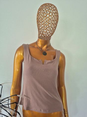 Débardeur Femme Taupe