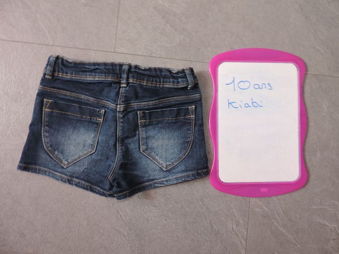 short en jeans kiabi taille 10 ans - photo numéro 2