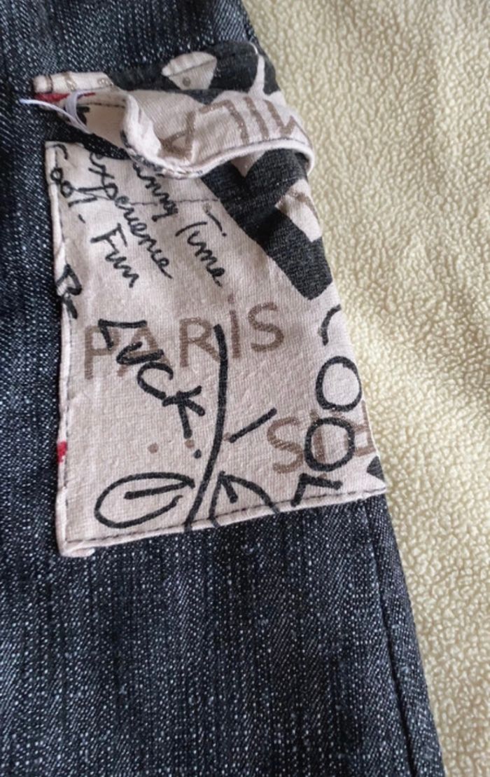 Jupe effet jean - photo numéro 3