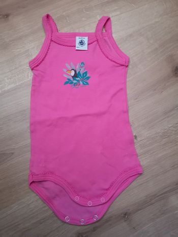 Body bretelle rose foncé