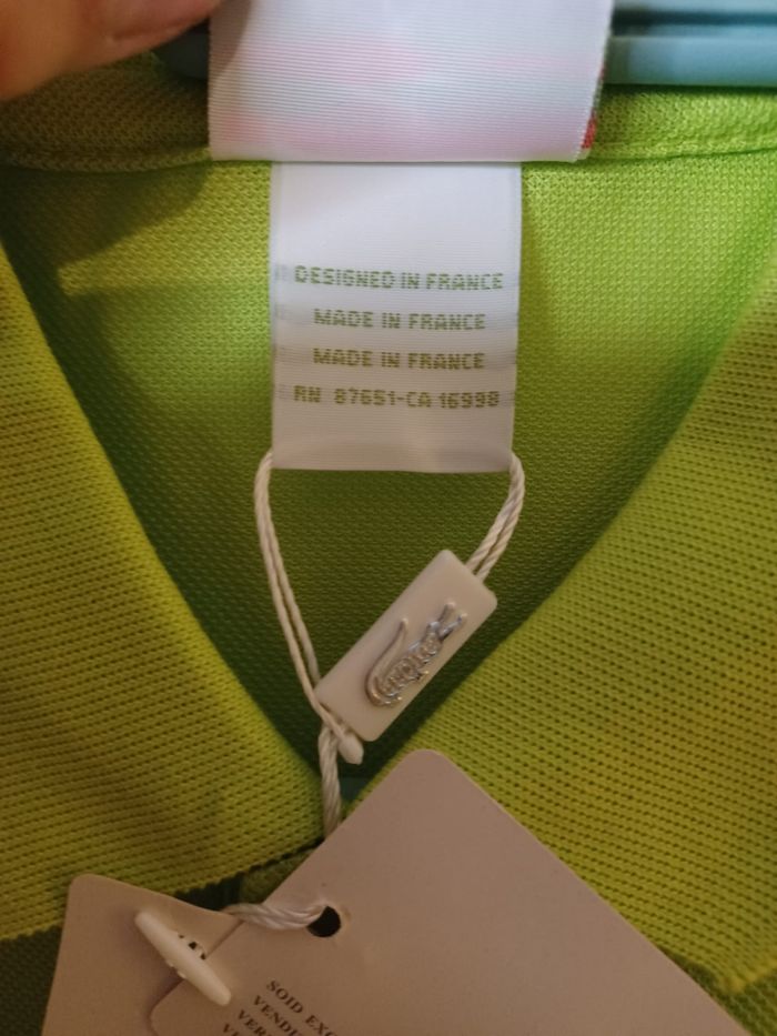 Polo Lacoste Neuf - photo numéro 5