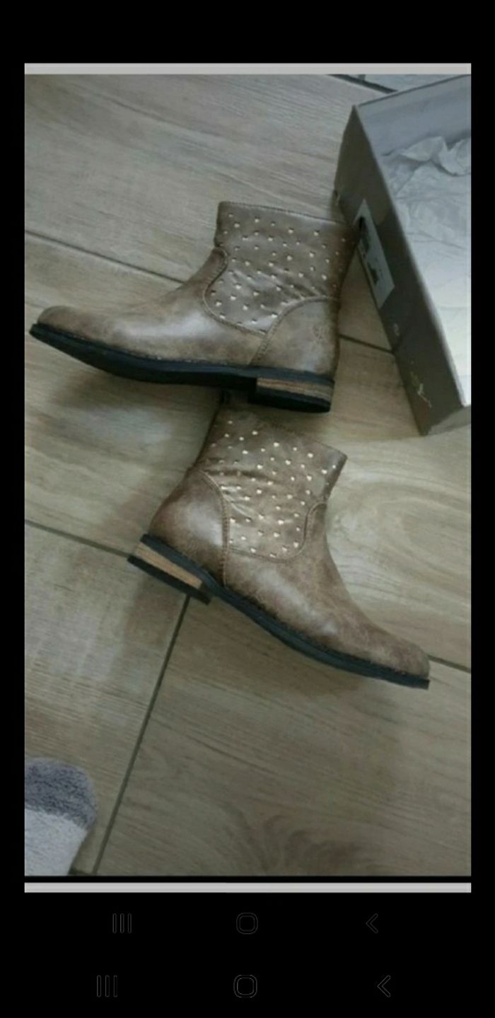 Bottines fille neuves 32 - photo numéro 2