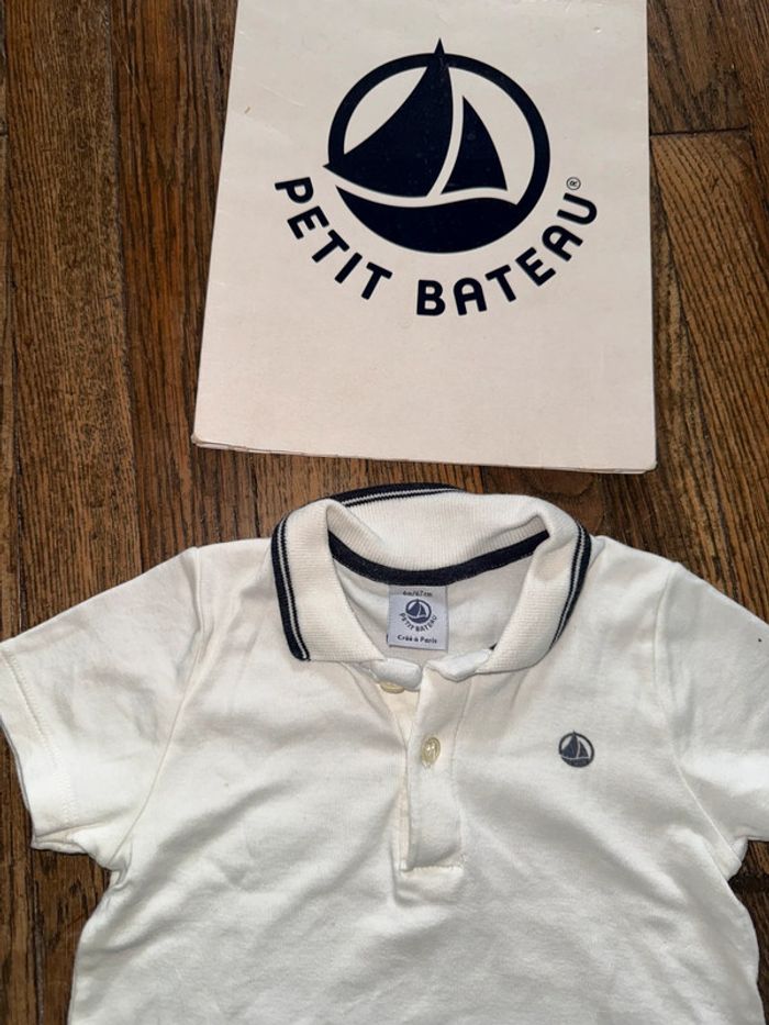 Polo petit bateau 6 mois - photo numéro 2