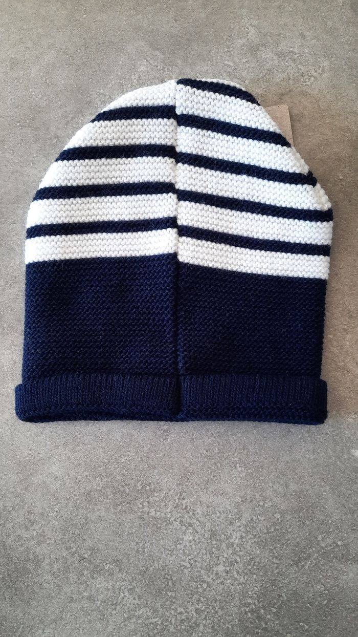 Jolie bonnet marinière - photo numéro 2