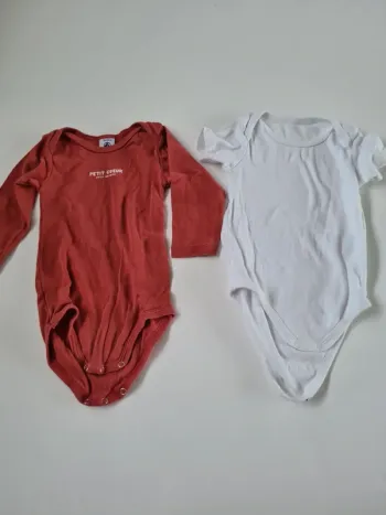 Lot de 2 bodies 18mois