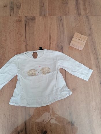 Tee-shirt manches longues 18 mois