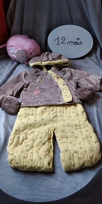 Combinaison Combi pilote Fille 12 mois Orchestra