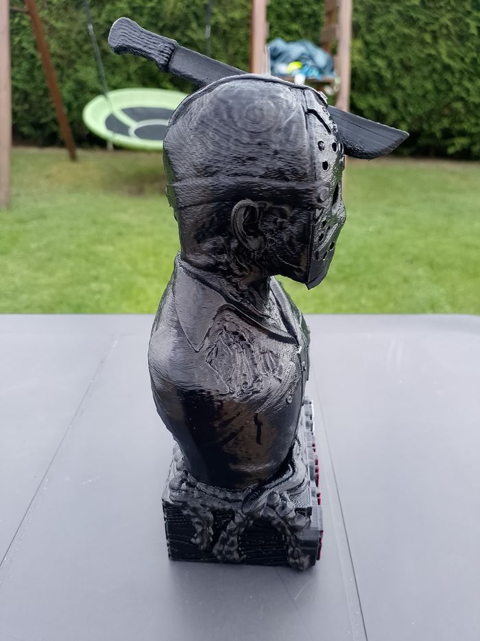 Magnifique Buste impression 3D Vendredi 13 Jason Voorhees - photo numéro 3