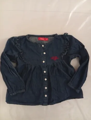Chemise blouse fille