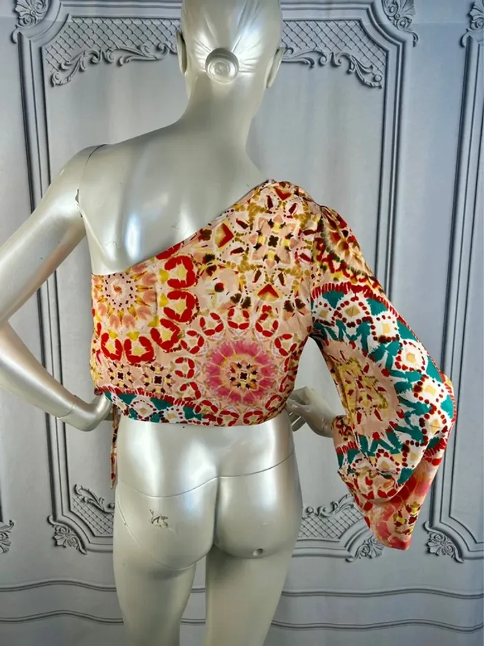 Top Court Rose Ba&sh T.2 / M neuf - photo numéro 5